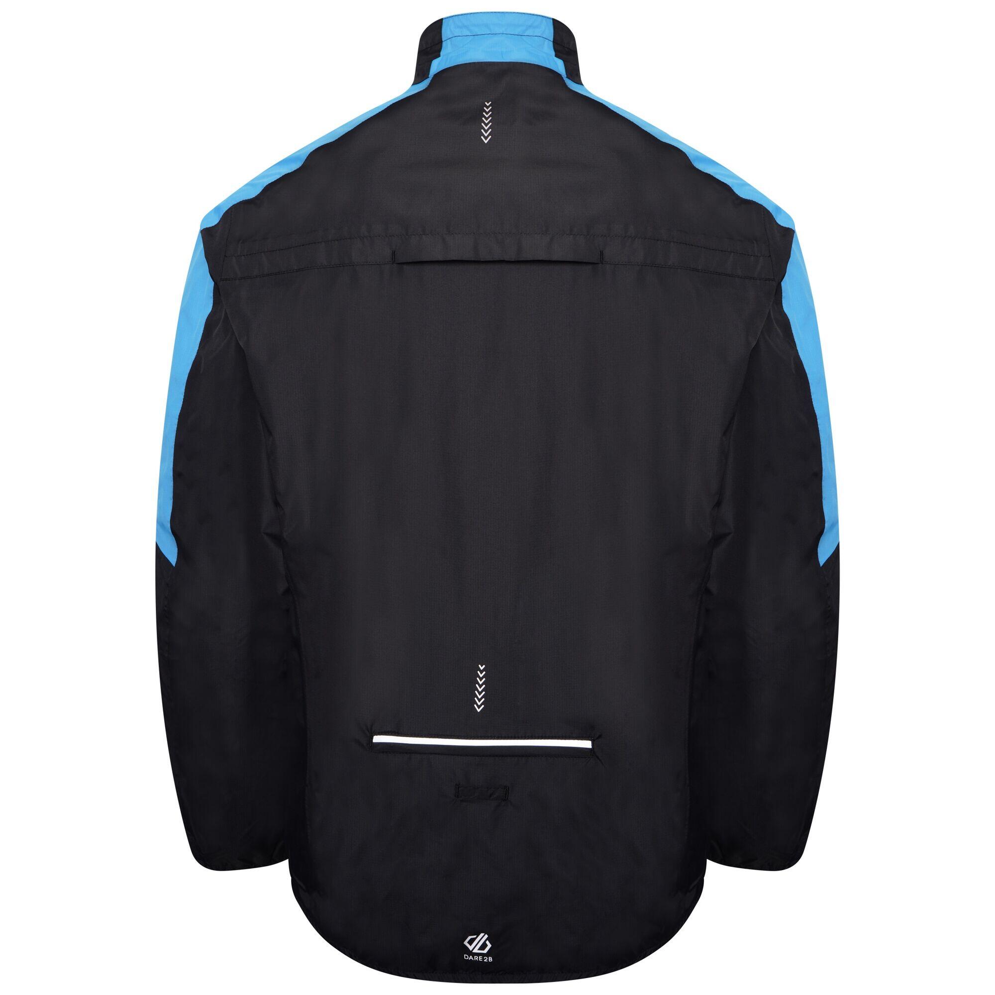 Mens Mediant Waterproof Jacket (Methyl Blue/Black) 2/5