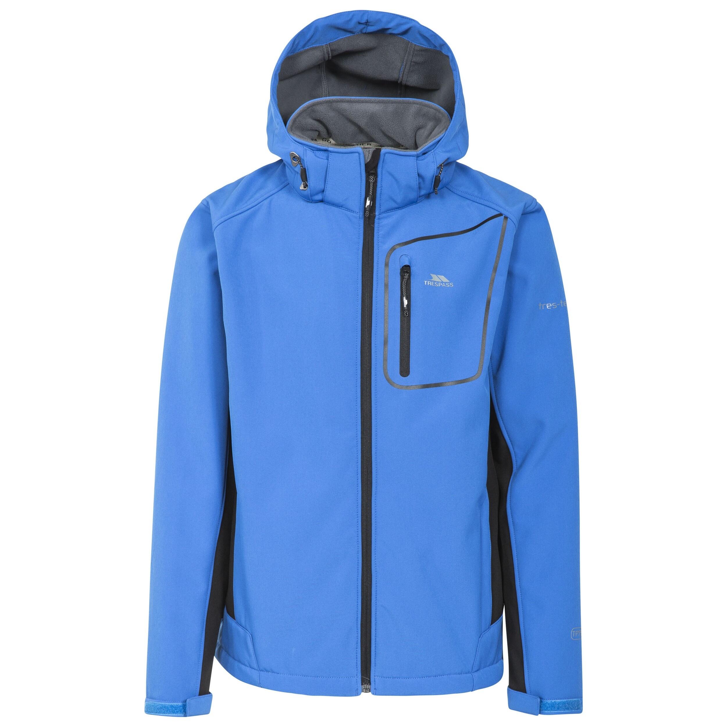 Uomo Giacca Softshell STRATHY II (Blu)