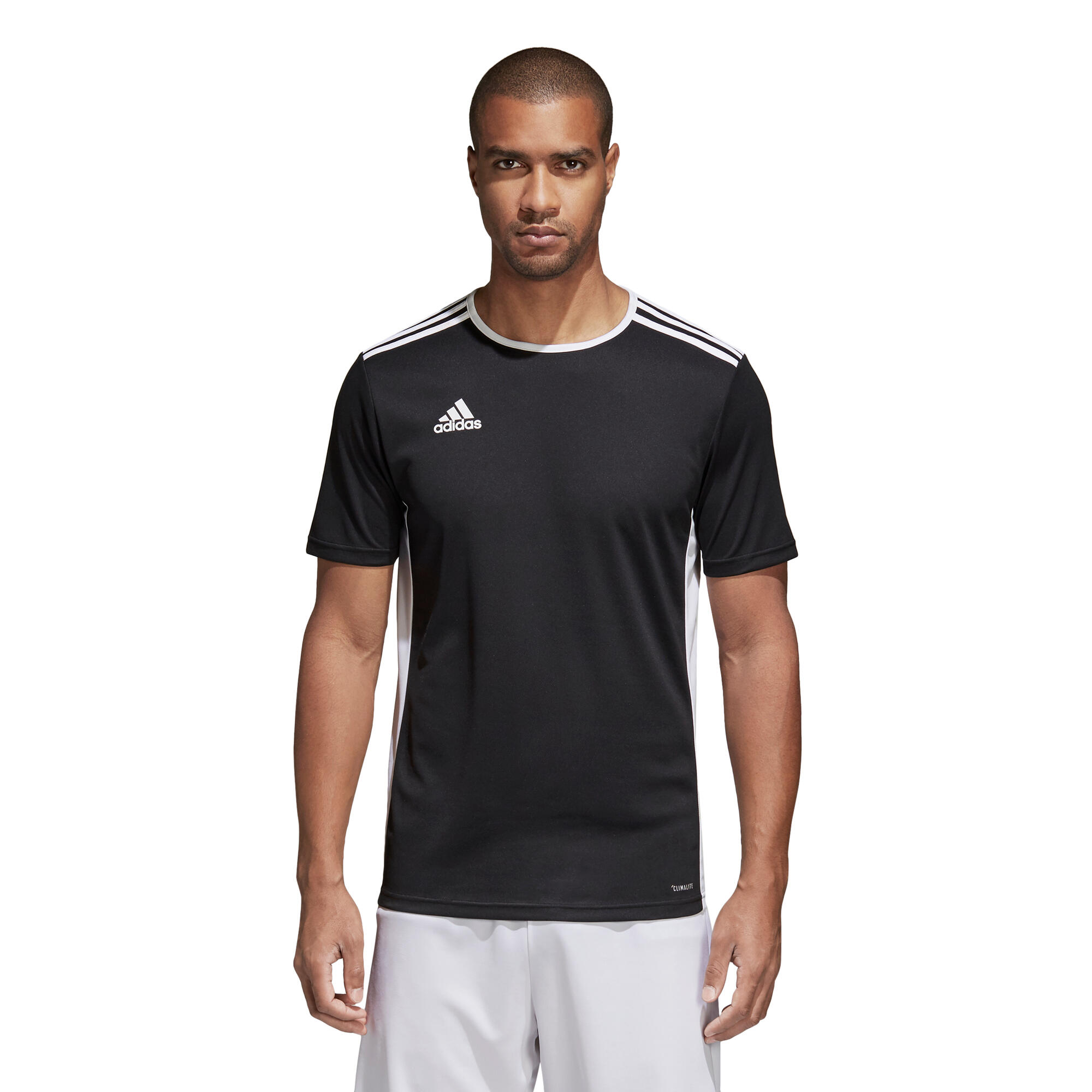T-shirt da calcio uomo adidas nero 3/7
