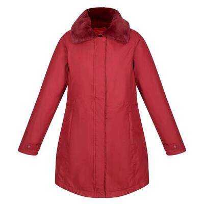 Renata" Parka für Damen Cabernet