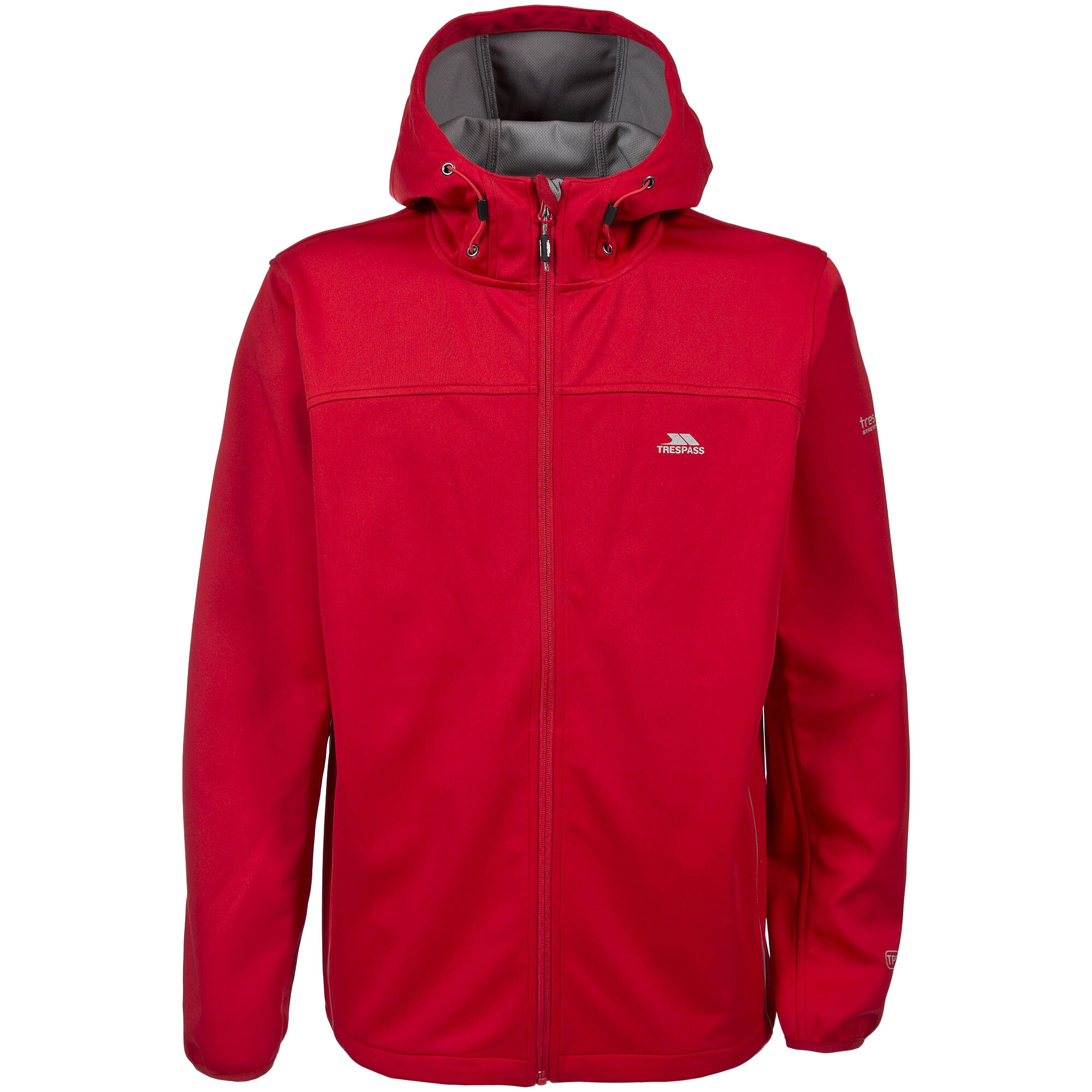 Uomo Zeek Giacca softshell impermeabile (rosso)