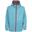 Qikpac Unisex Regenjacke, wasserfest Damen und Herren Aqua