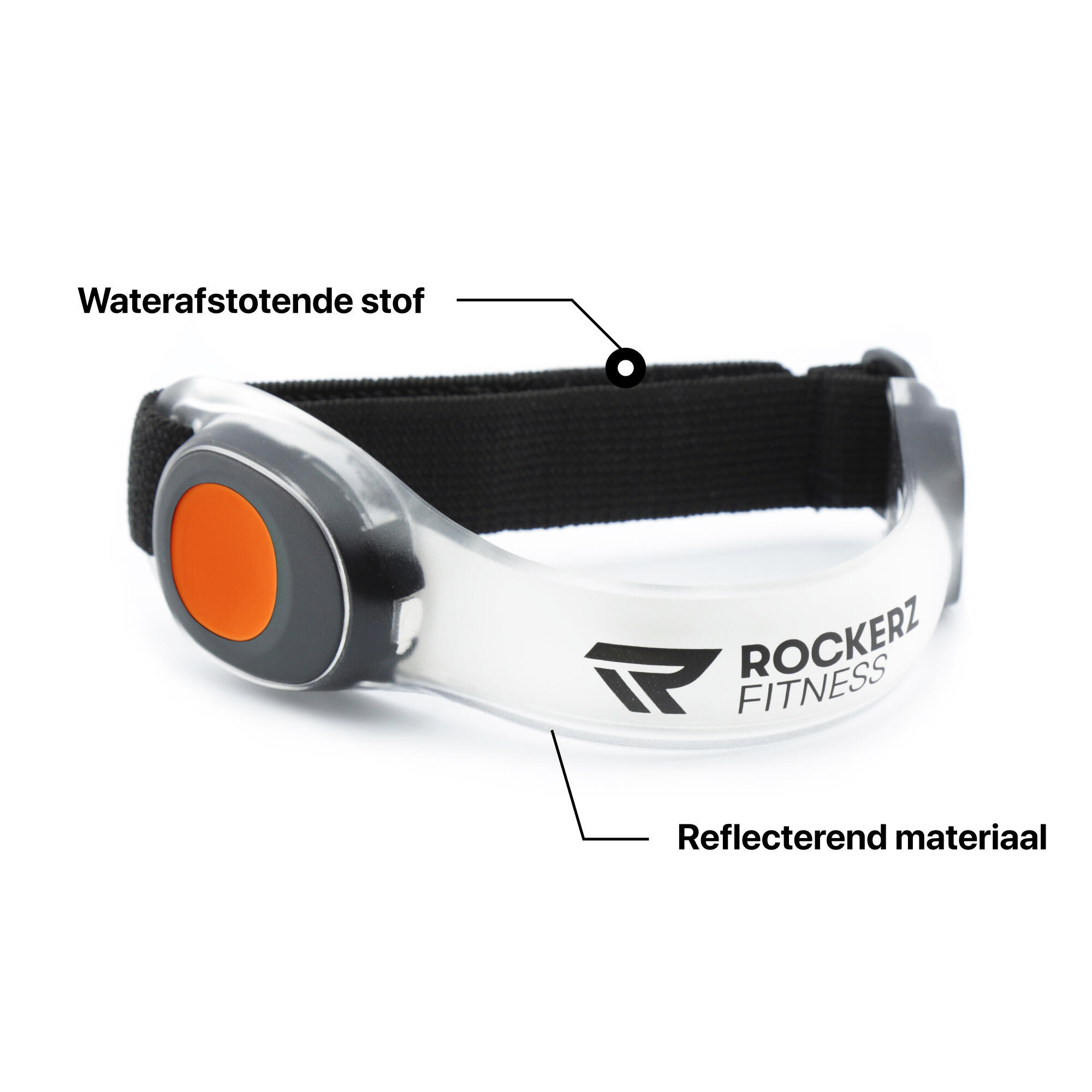 Éclairage de course – LED – Orange – À porter autour des bras 4/7
