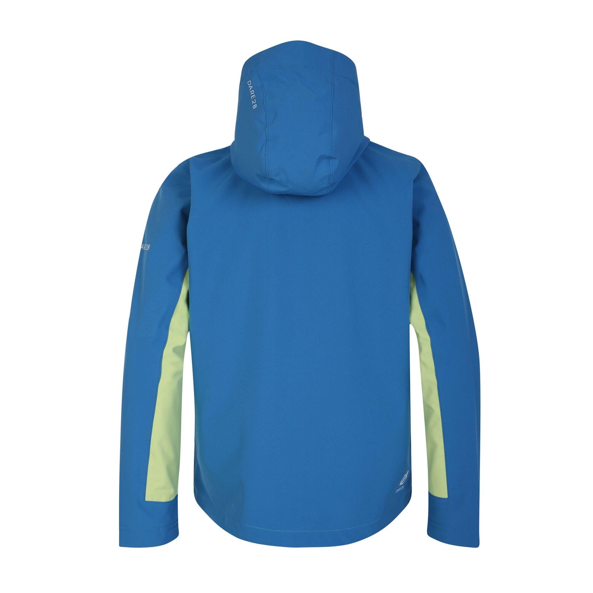 "Explore" Jacke, wasserfest für Kinder Tiefseeblau/Wellenritt Blau/Leuchtend 2/5