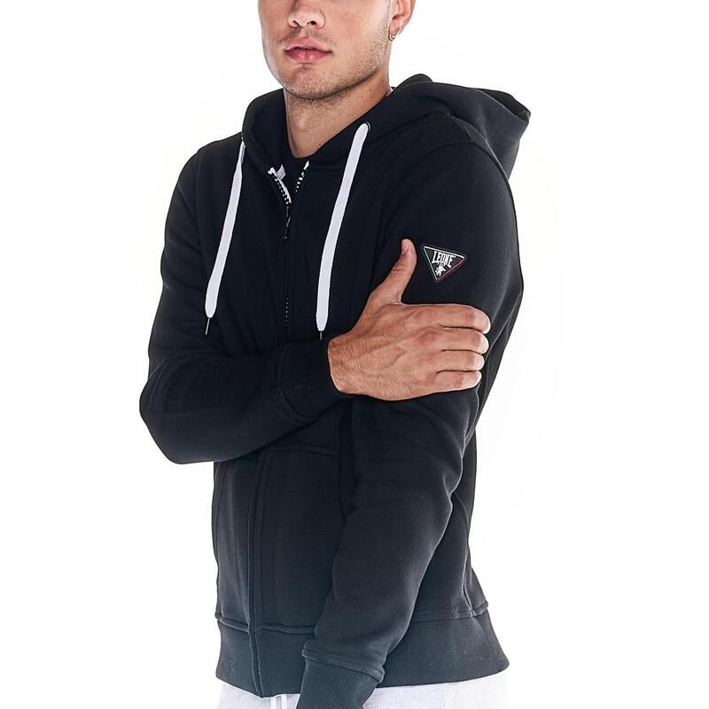 Sweat à capuche zippé Heavy Basic homme