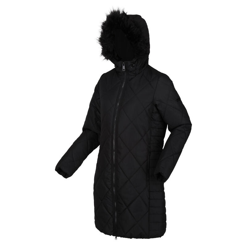 "Fritha II" Parka für Damen Schwarz