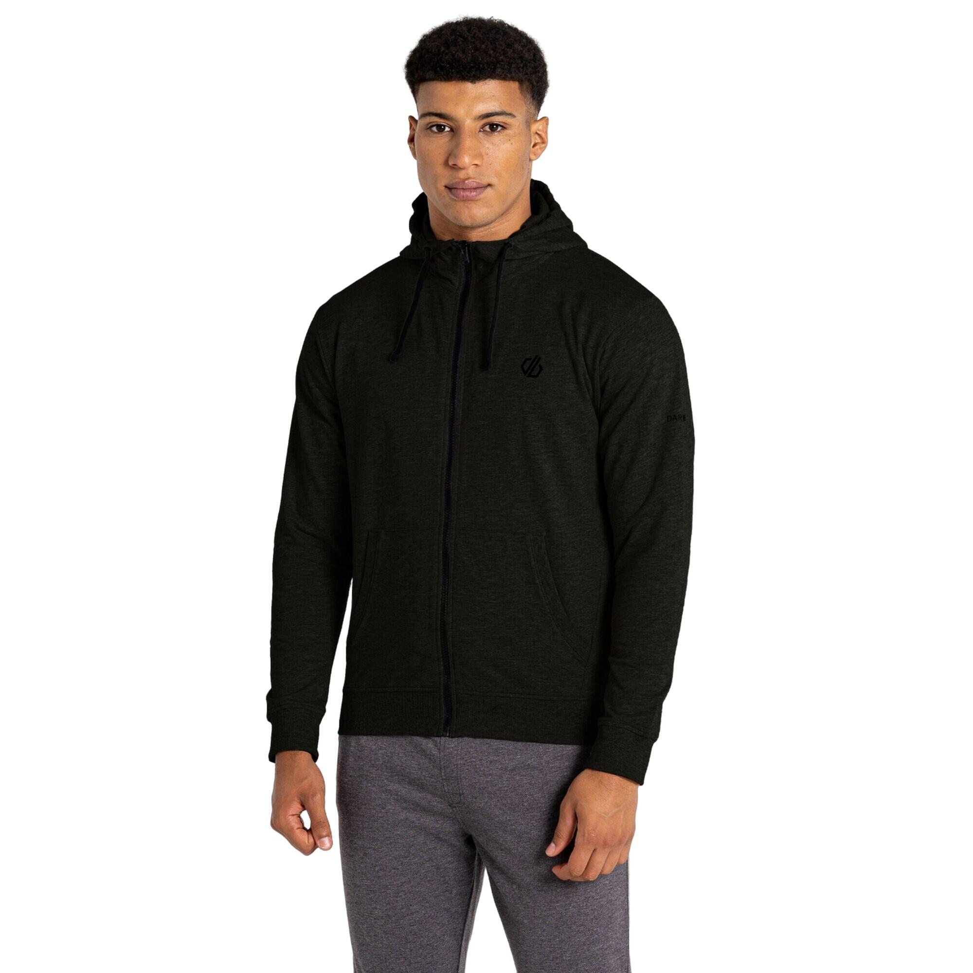 Mens Jermaine Jenas Recharging Full Zip Hoodie (Black) 3/5