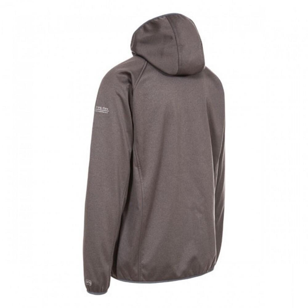 Herren Softshelljacke Dayton Damen und Herren Dunkelgrau meliert 2/5