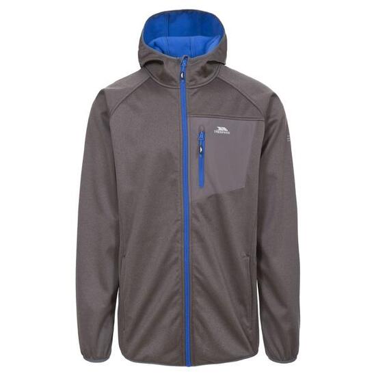 Herren Softshelljacke Dayton Damen und Herren Dunkelgrau meliert