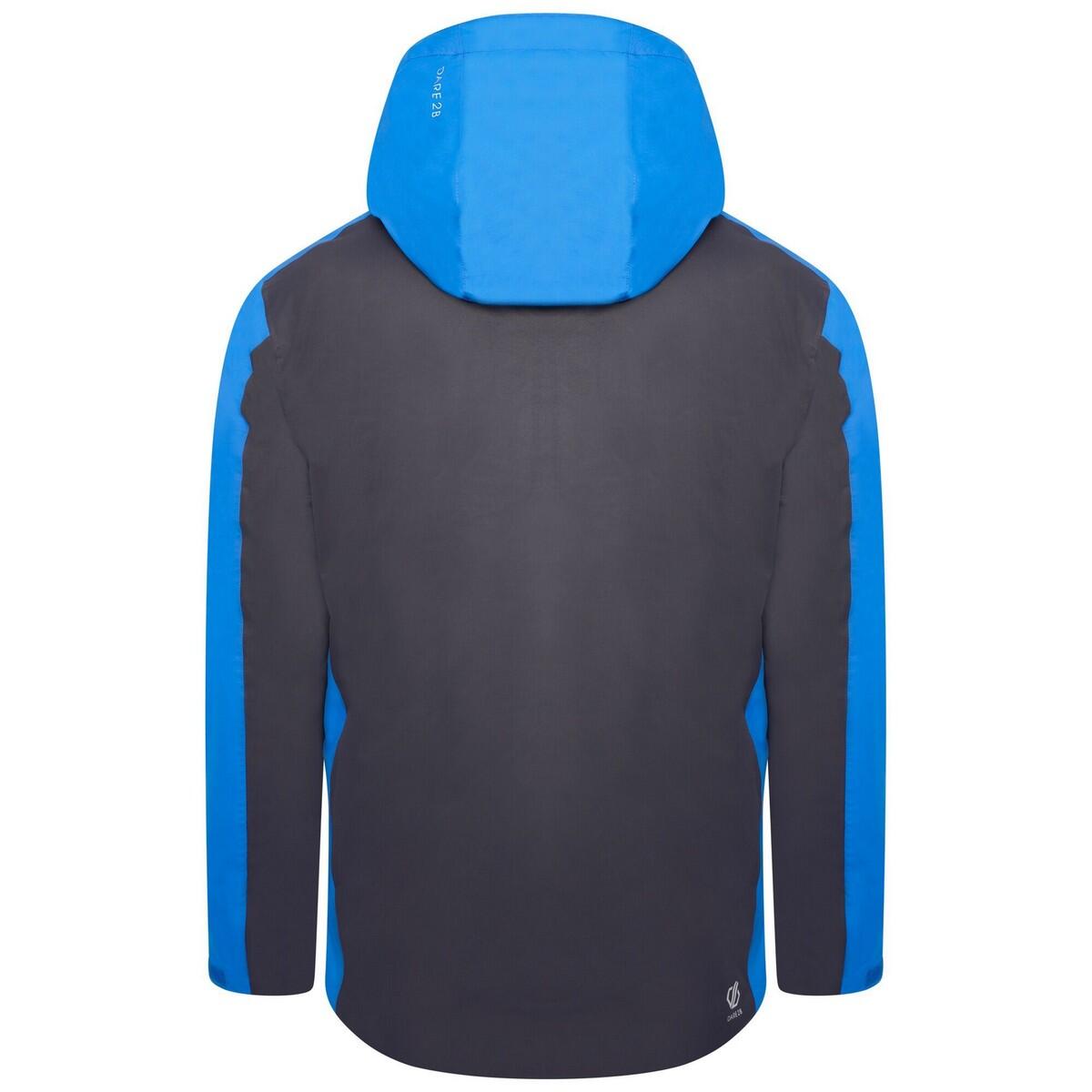 Mens Observe II Waterproof Ski Jacket (Athletic Blue/Ebony Grey) 2/5
