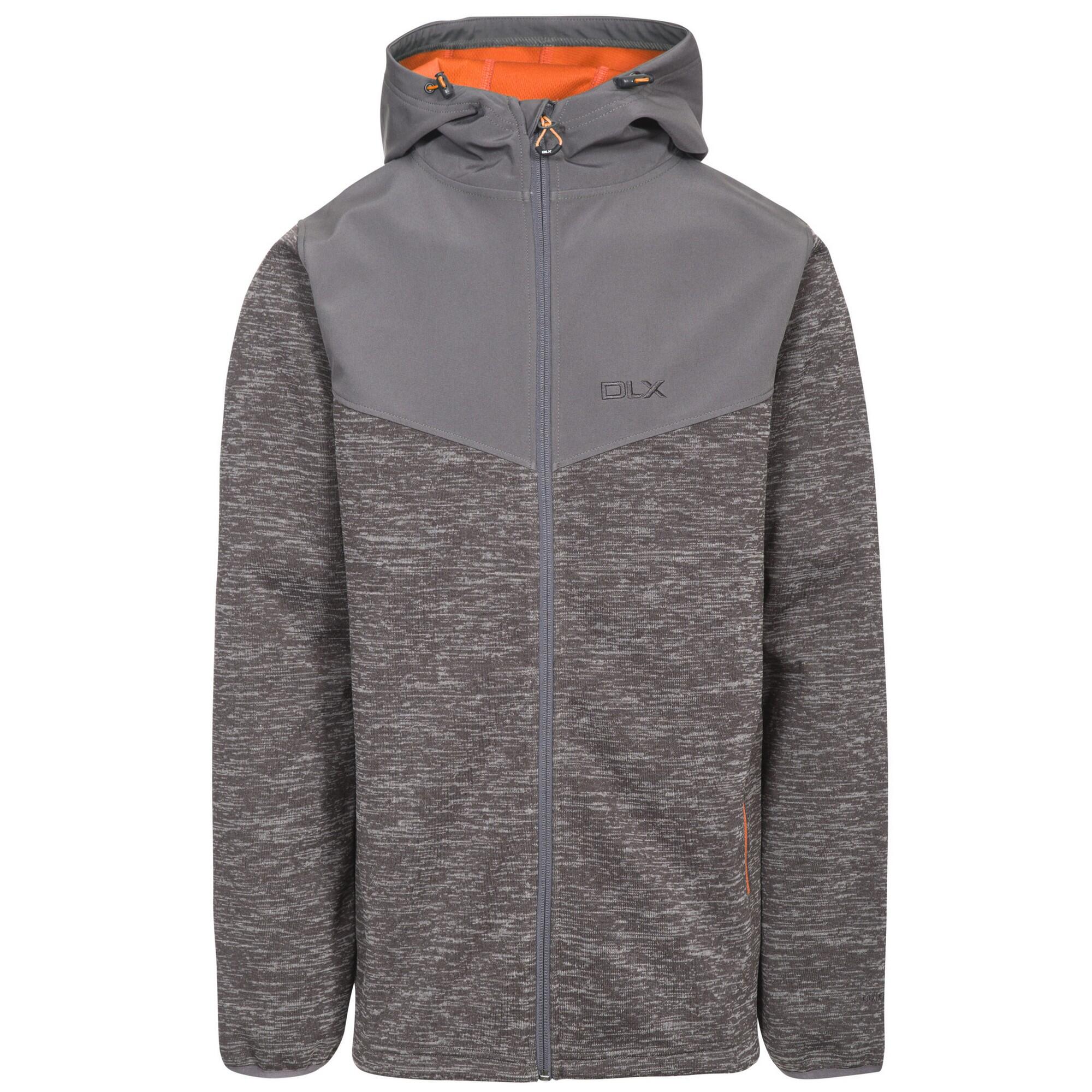 Hendricks Men's Waterproof Softshell Jacket (Grey / orange)