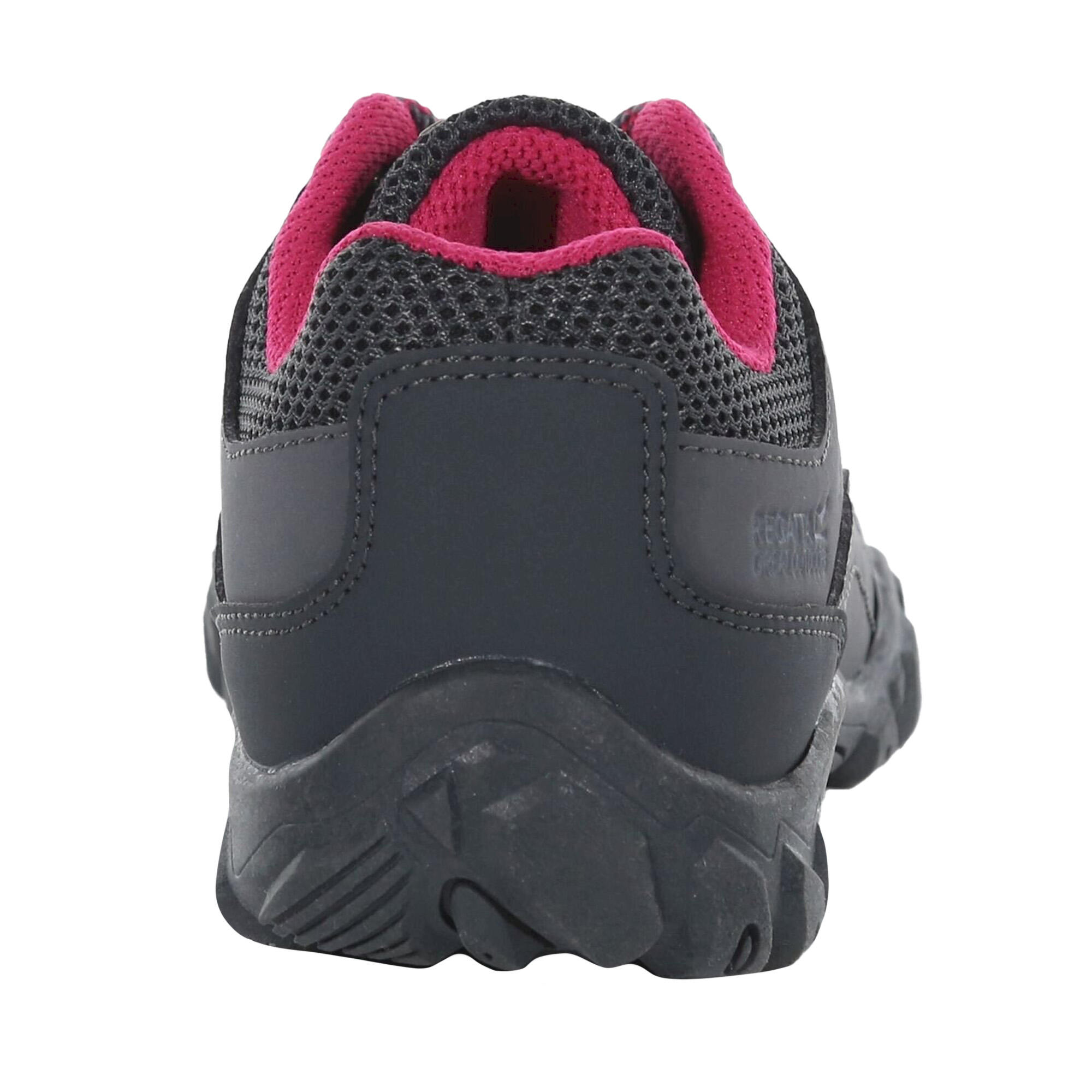 Childrens/Kids Edgepoint Waterproof Walking Shoes (Steel/Pink Fusion) 2/5