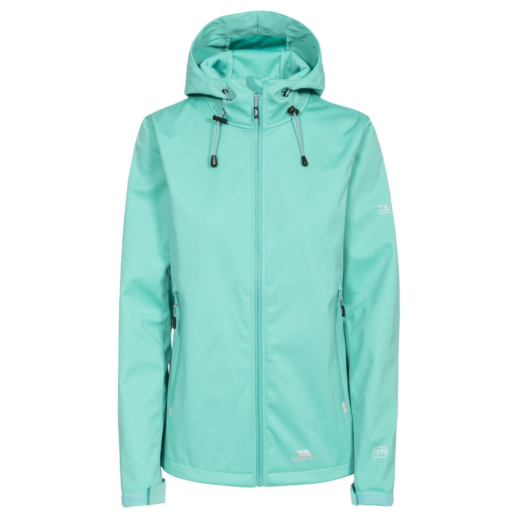 TRESPASS Womens/Ladies Marsa Waterproof Softshell Jacket (Lagoon)