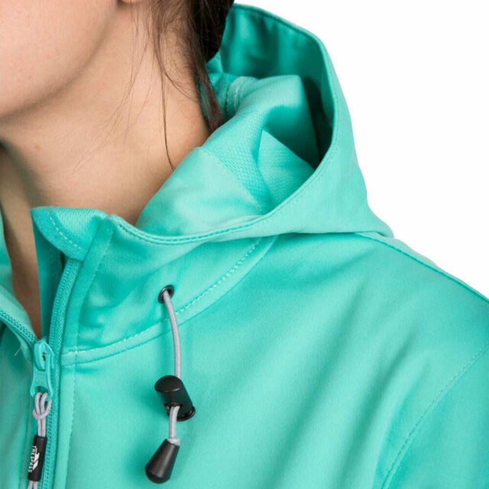 Veste Softshell Imperméable MARSA Femme (Bleu Lagon) 2/4