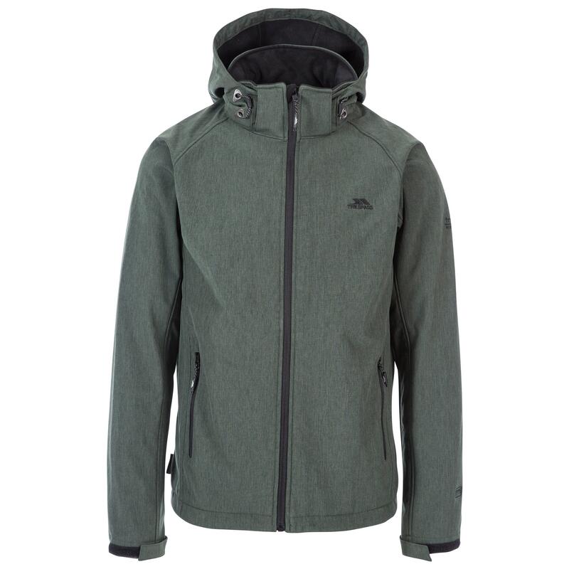 Veste softshell RAFI Homme (Vert foncé chiné)