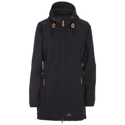 Dames kristy waterdichte softshell jas (zwart)