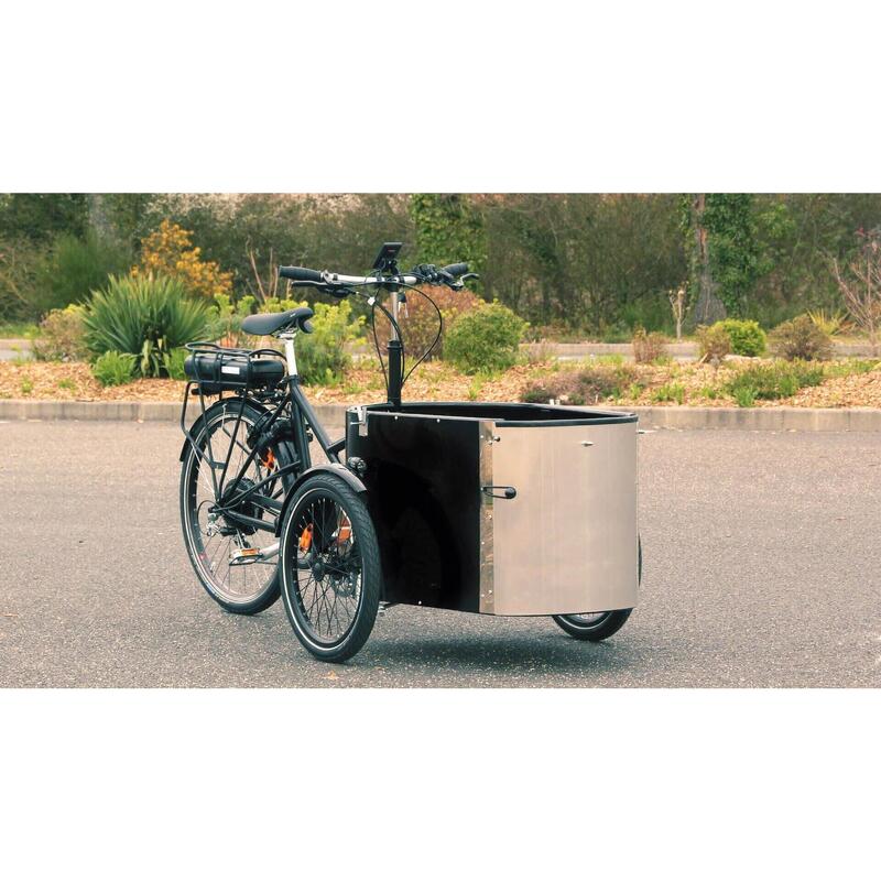 Triporteur NIHOLA Open avec assistance électrique roue arrière