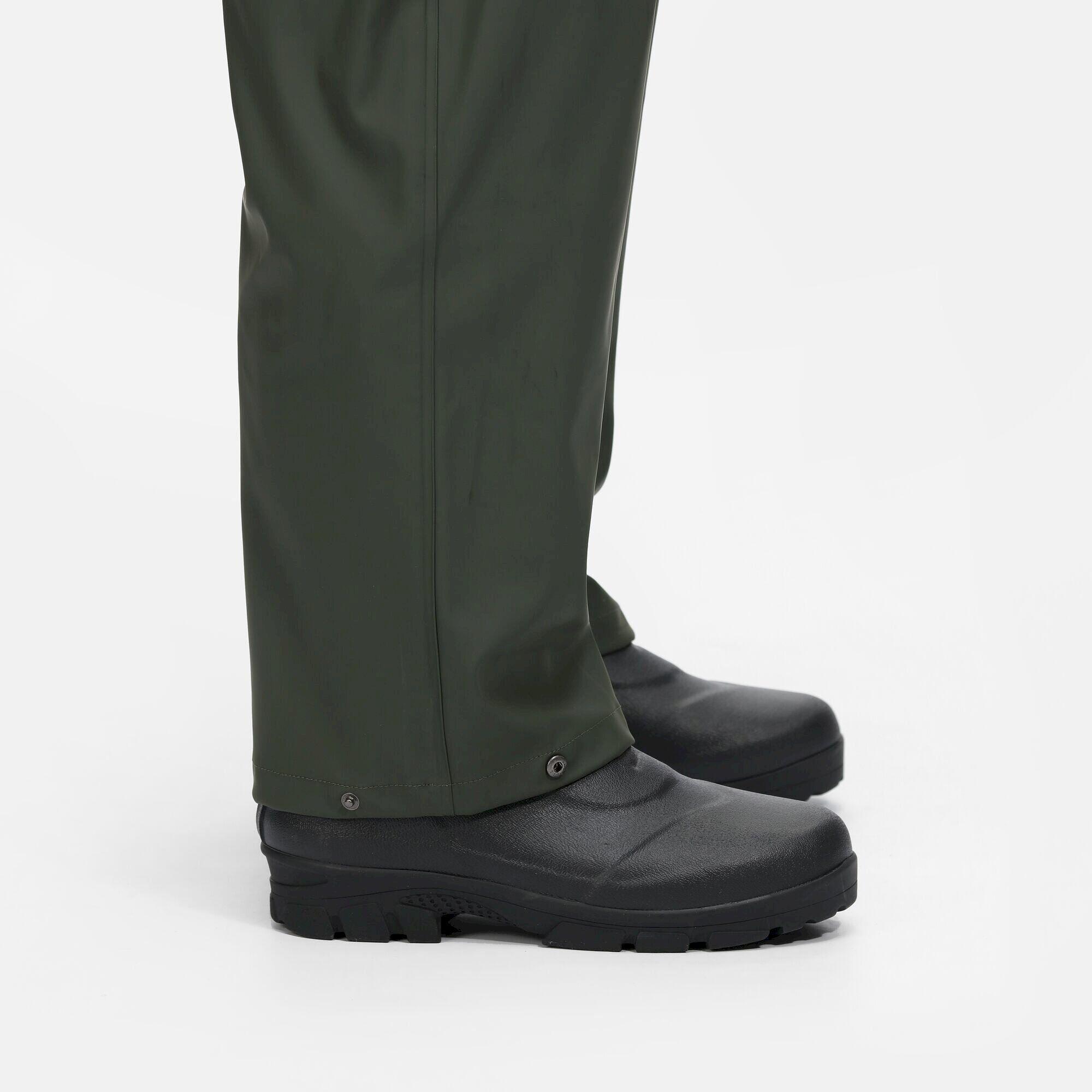 Mens Stormflex Waterproof Bib And Brace Trouser (Olive) 3/5