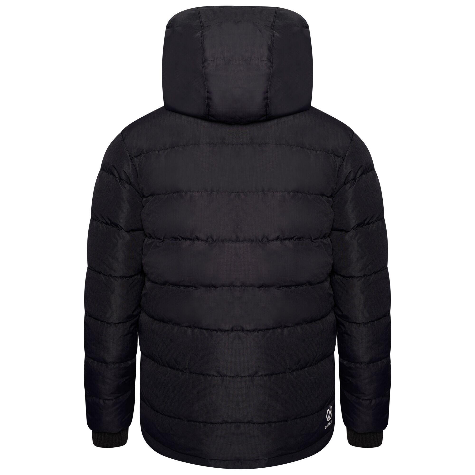 Boys Waterproof Ski Jacket (Black) 2/5