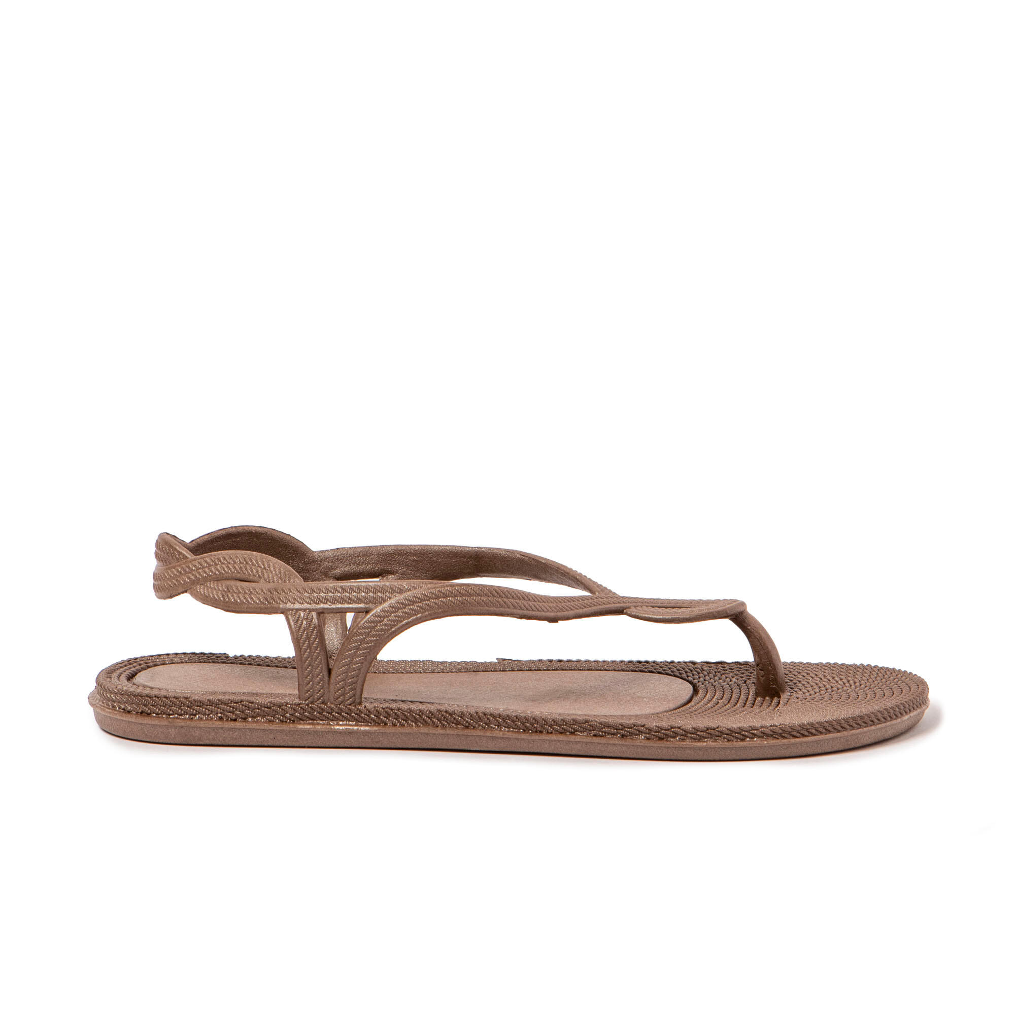 Brasileras Teenslippers Vrouwen Bruin rubberen zool 3/7