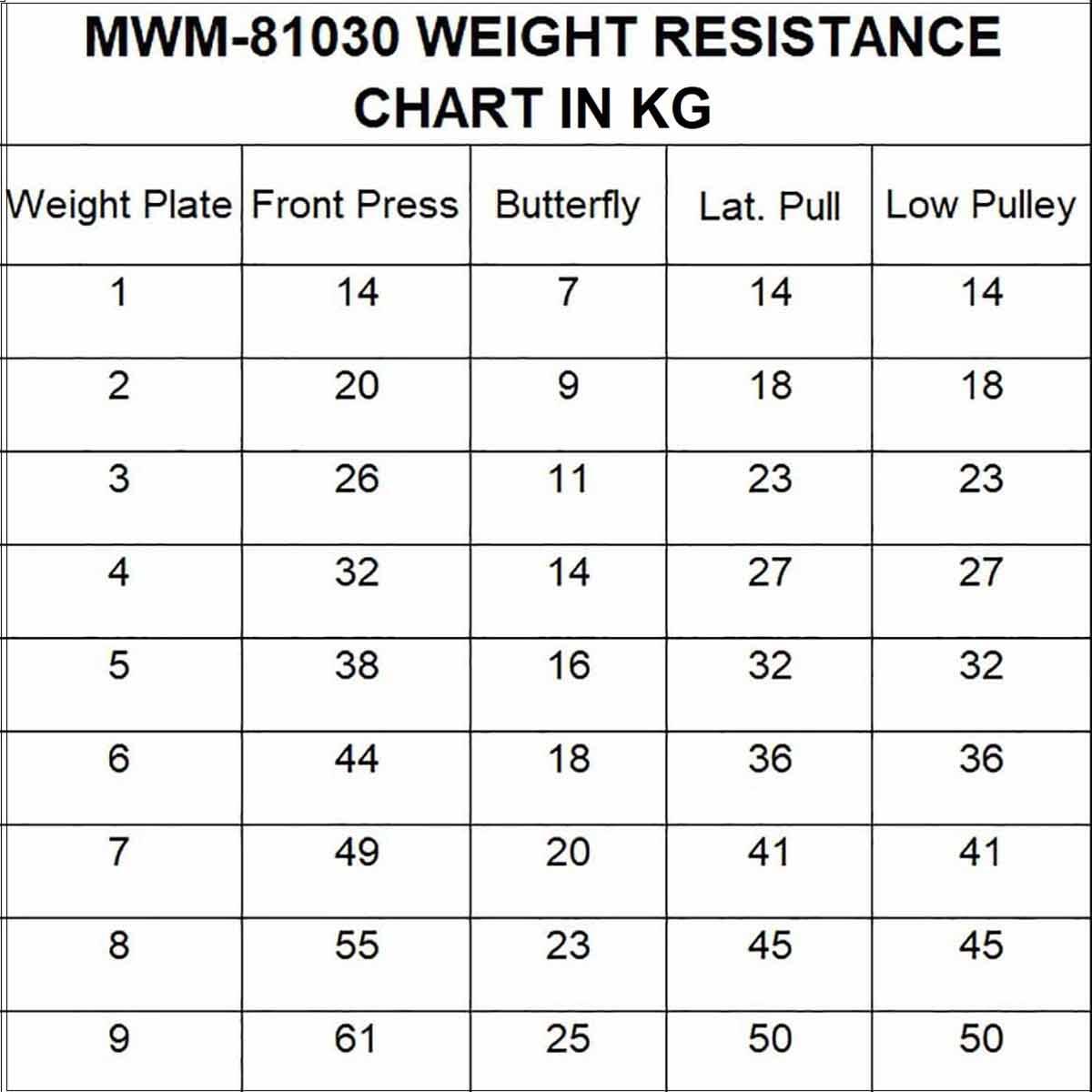 HOME MULTI GYM-MKM81030 7/7