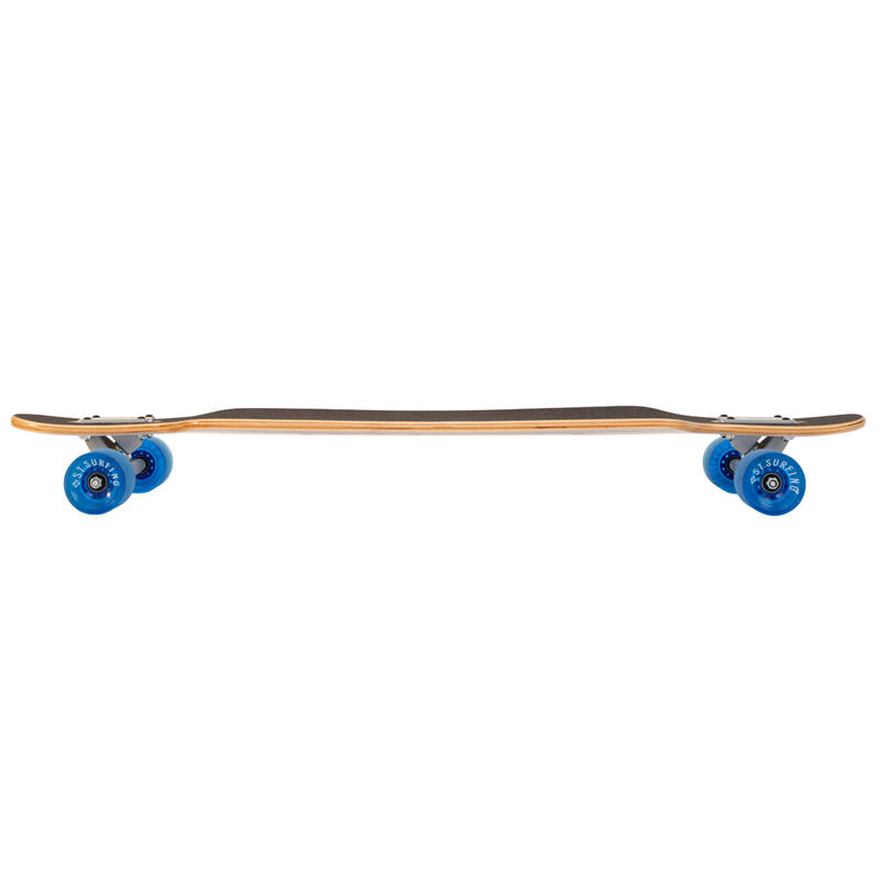 Longboard Drop Through Freeride 39 Curve Cali Plate