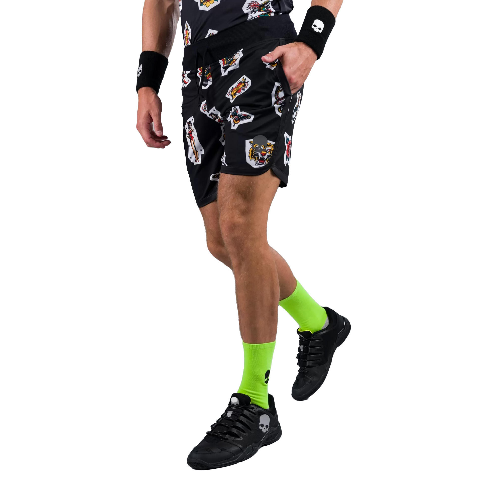 Hydrogen - Short De Tennis Homme Hydrogen Spray Tech - Short - Noir - 38 S - Decathlon