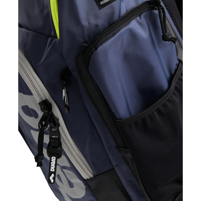 Arena Rugtas Spiky III 45L Navy/Geel