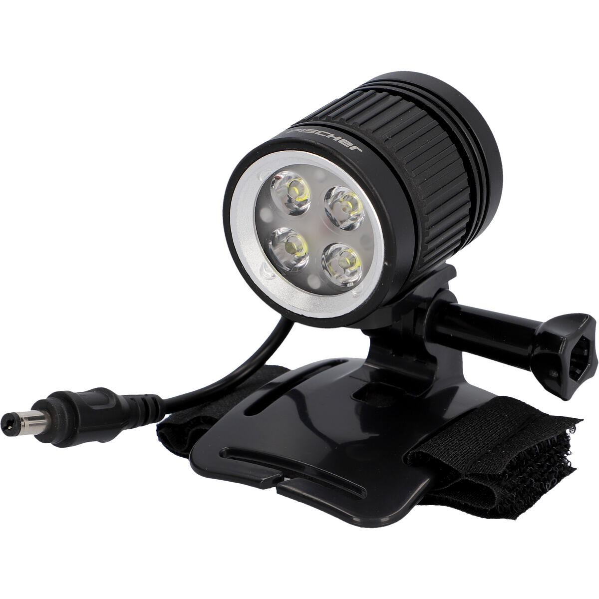 FISCHER LED Fahrradhelmlampe LUMOZ 1600, 4 Leuchtmodi, inkl. Akku 5/7