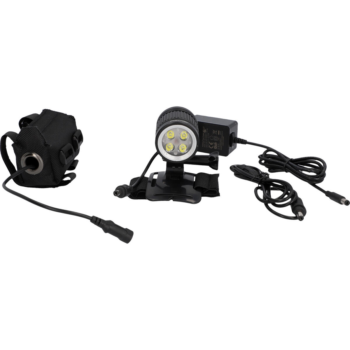 FISCHER LED Fahrradhelmlampe LUMOZ 1600, 4 Leuchtmodi, inkl. Akku 2/7