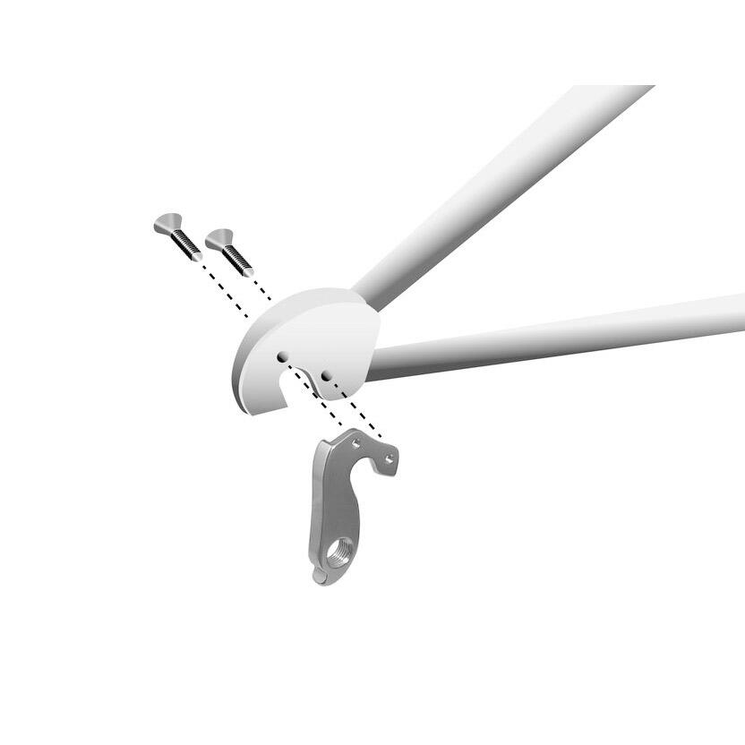 Rechtes hinteres Ausfallende Union gh-086 5/6