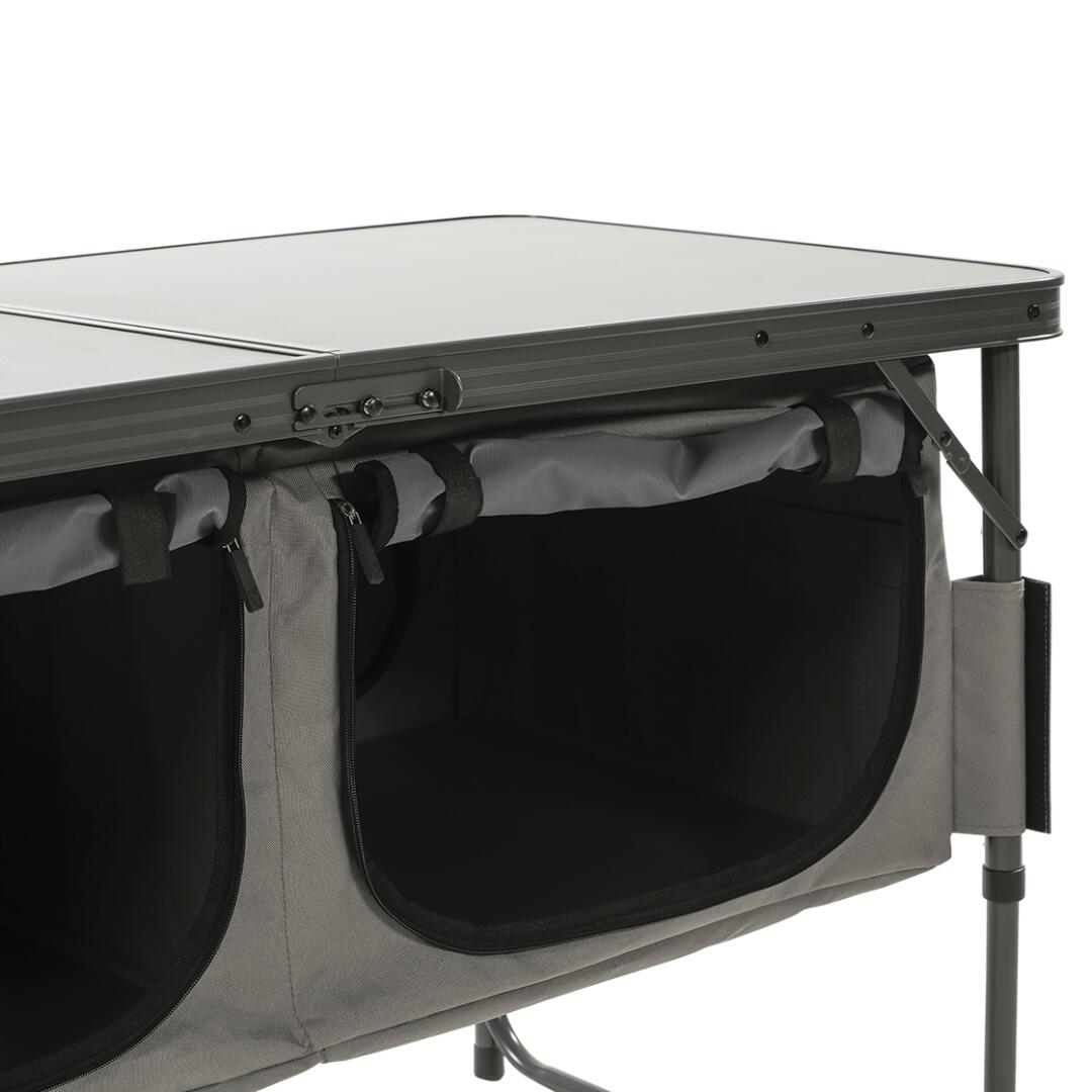 Travellife Toledo armoire de rangement pliable large dark grey 5/6