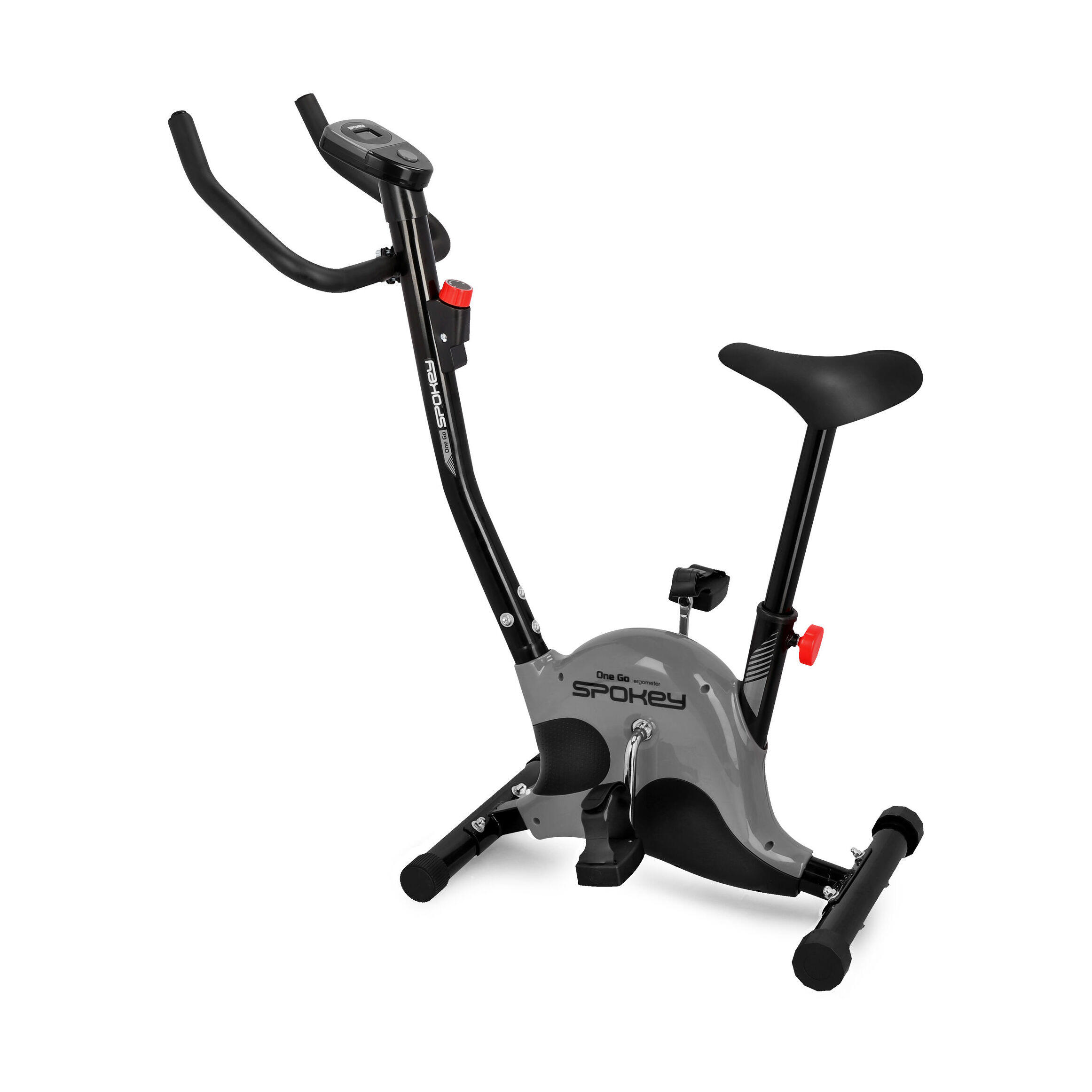 Bicicleta estática spokey onego cinzento