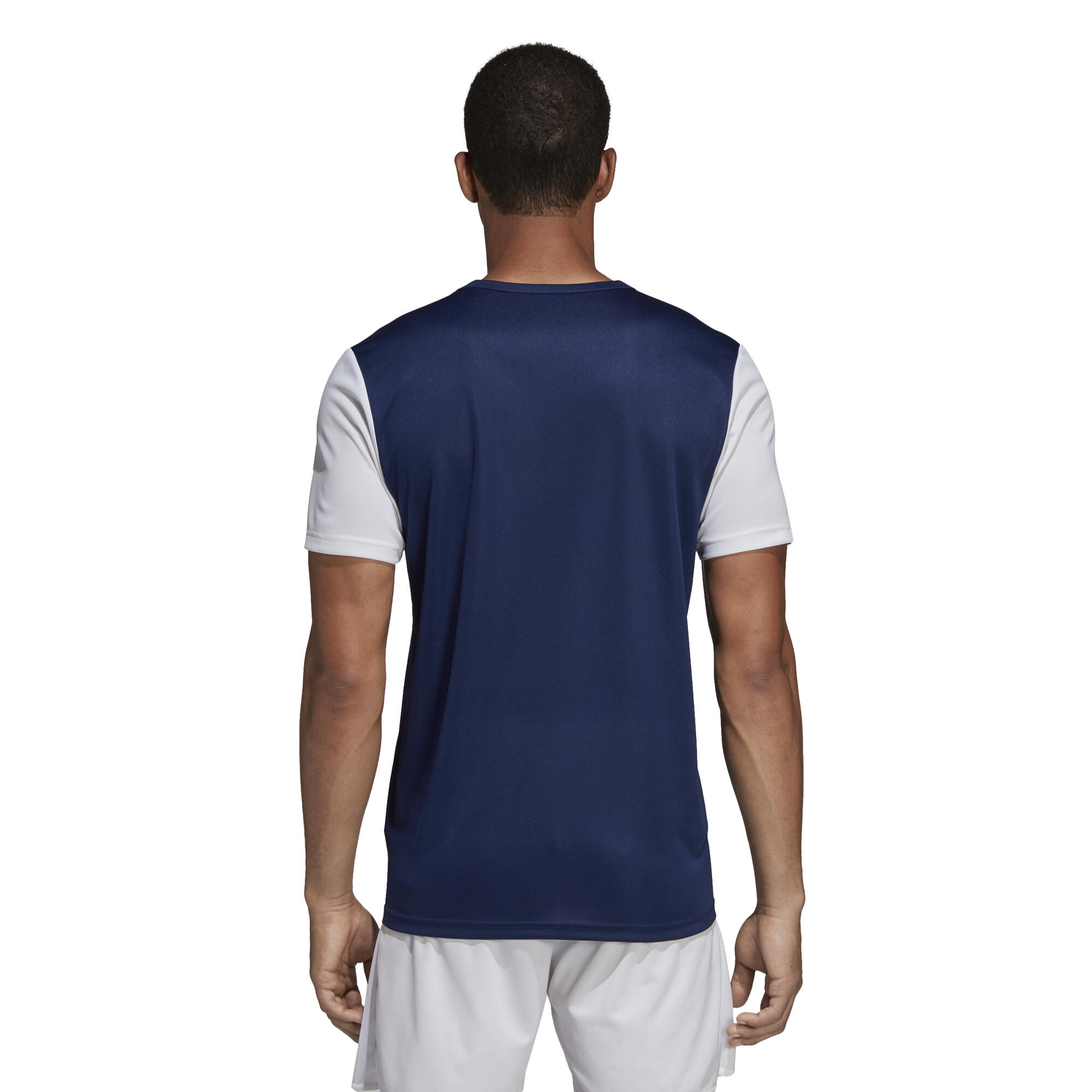 T-shirt da calcio uomo adidas blu 3/5