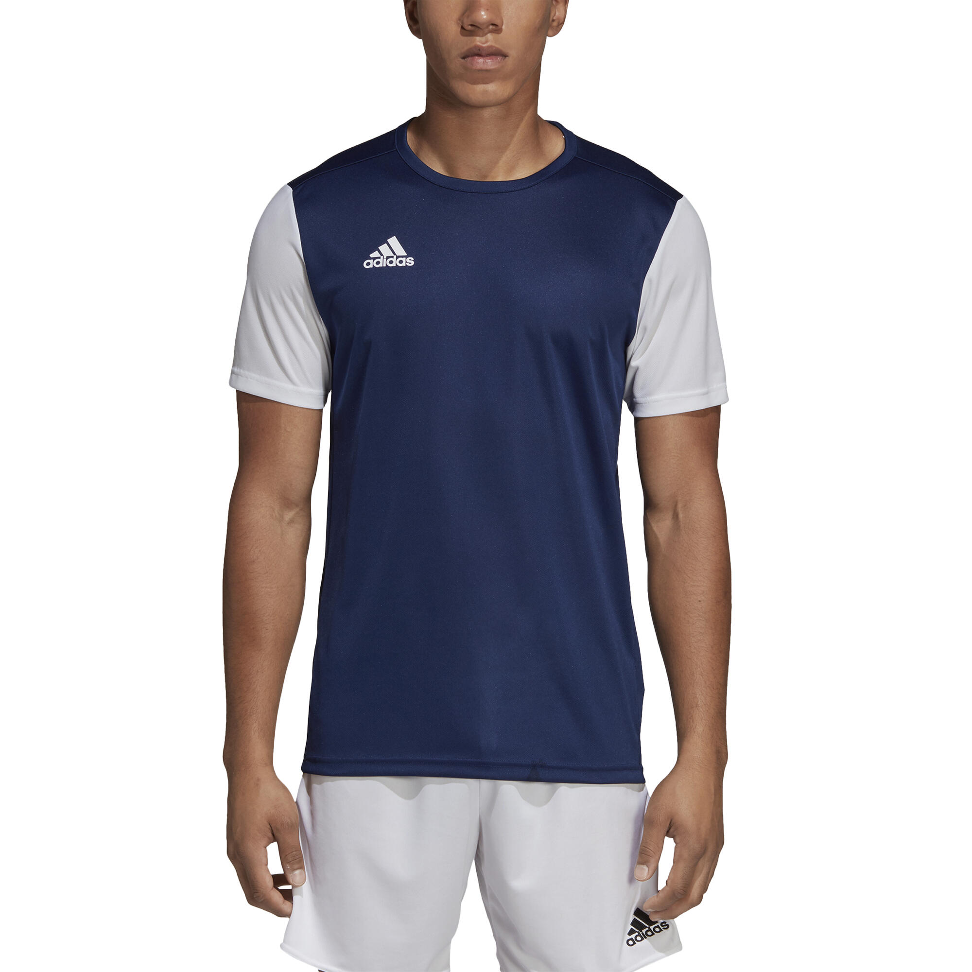 T-shirt da calcio uomo adidas blu 5/5