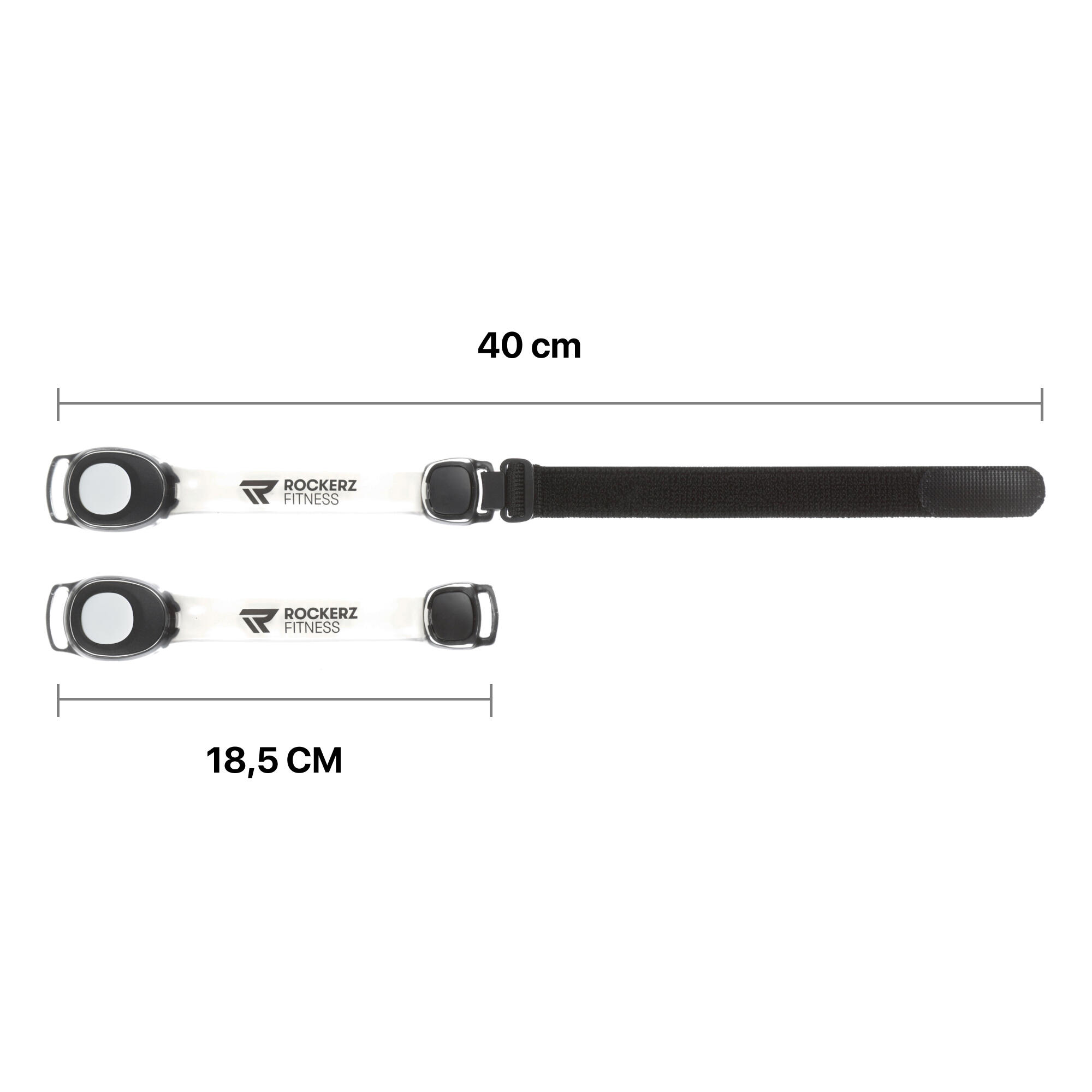 Éclairage de course – LED – Blanc – À porter autour des bras 6/7