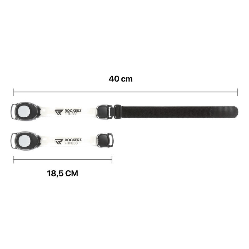 Hardloop verlichting - Hardloop lampjes - LED - Wit - Voor om je armen