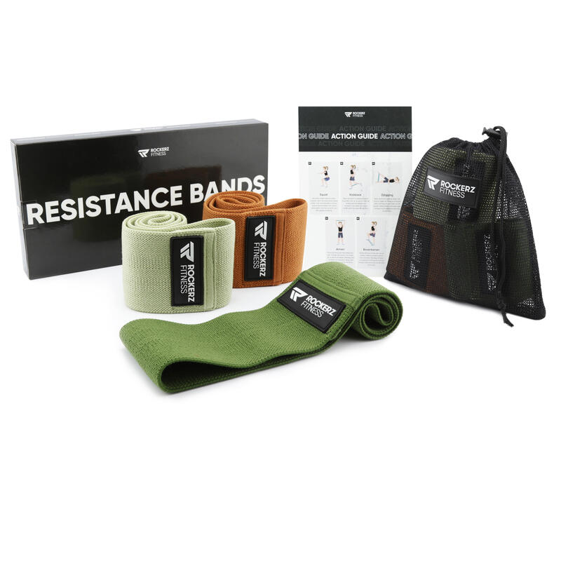 Rockerz Fitness® - Bandas de resistencia - Booty Band - Resistance band