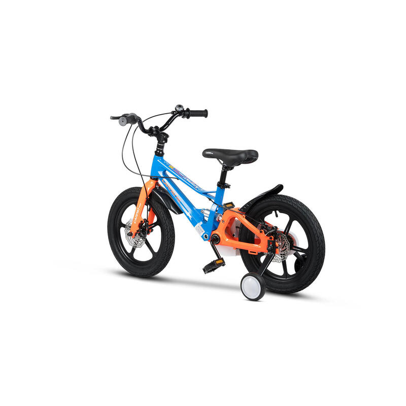 Bicicleta Copii 4-6 ani Carpat PRO C16144B 16&quot;, Albastru/Portocaliu