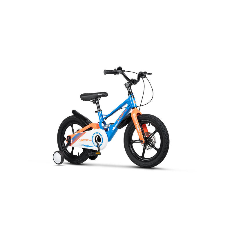 Bicicleta Copii 4-6 ani Carpat PRO C16144B 16&quot;, Albastru/Portocaliu