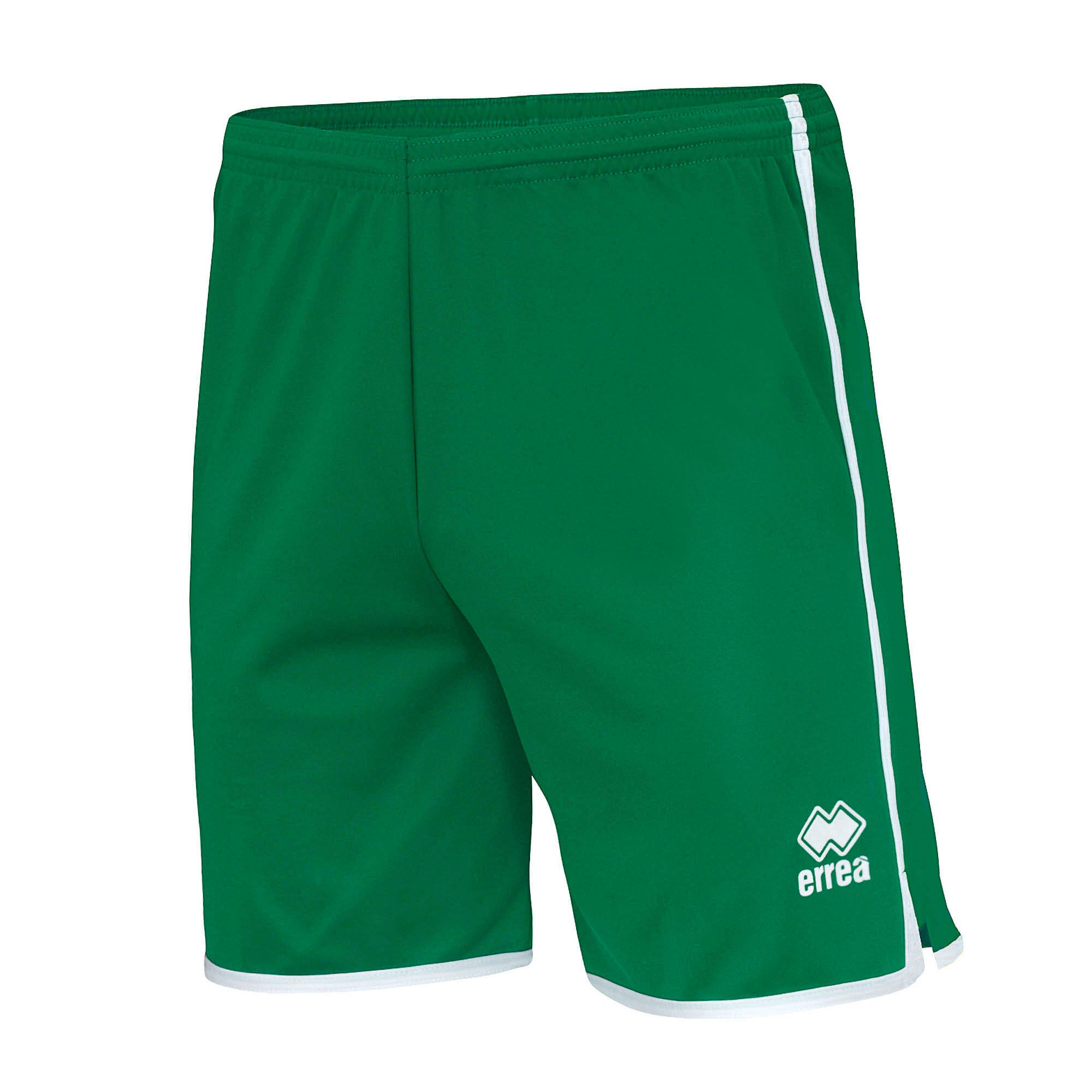 Errea Bonn Shorts Jr 00900 Zielony Biały Dzieci