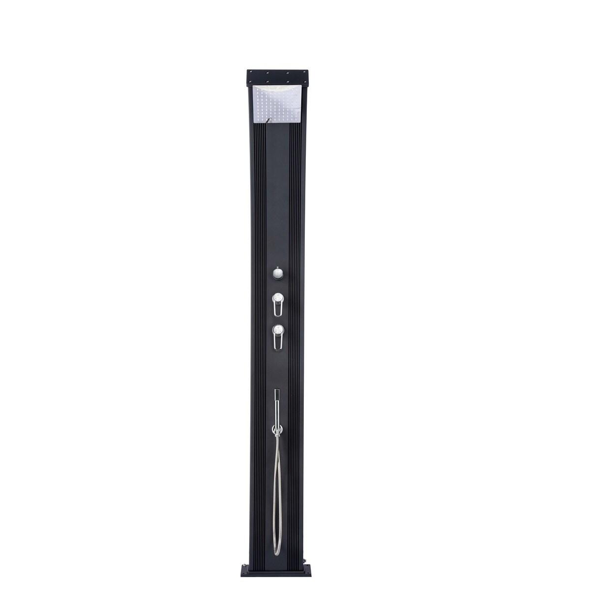 Prysznic hybrydowy Dada Curve 40L z obrotowym podkładem - Aluminium - 228 cm 3/7