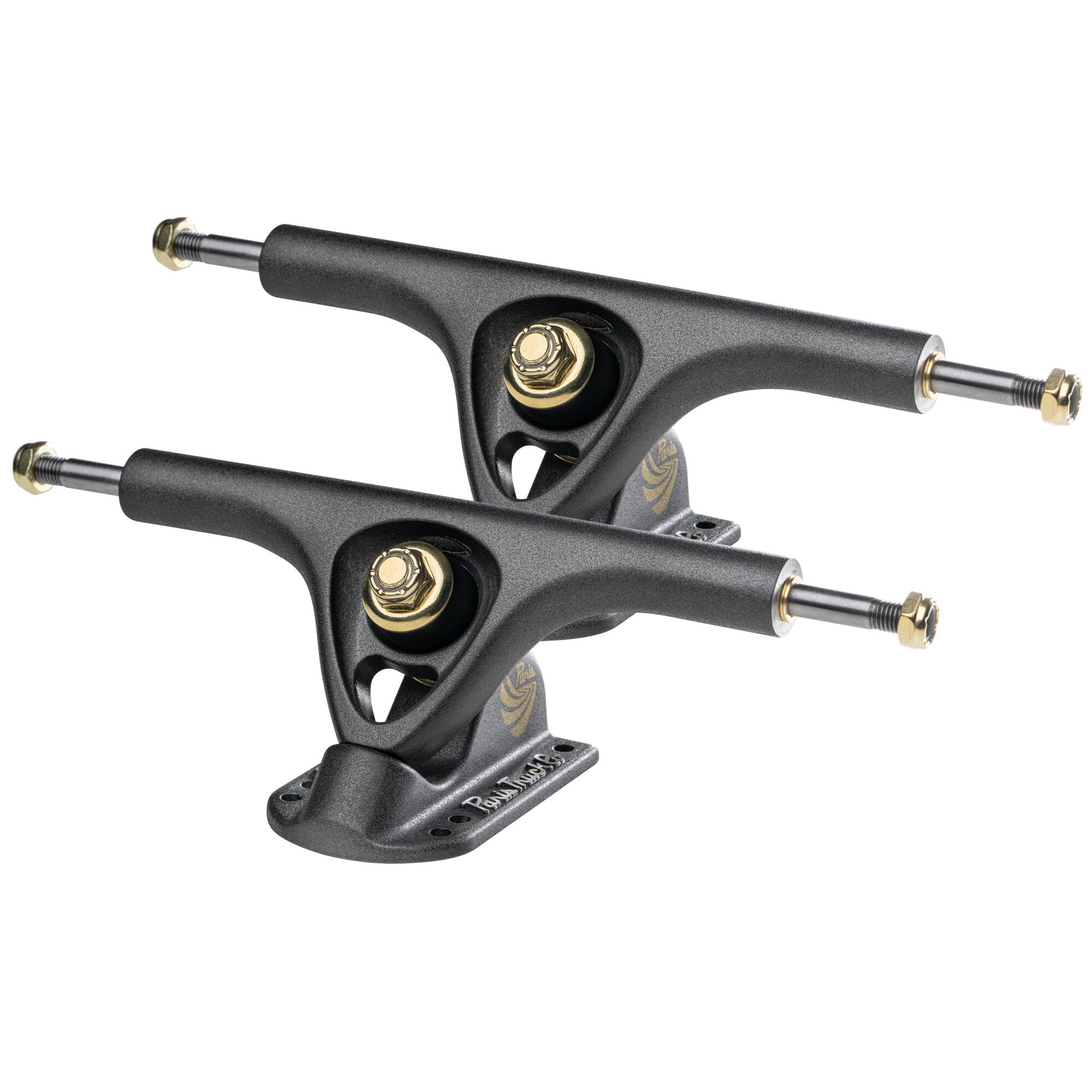 PARIS TRUCK CO PARIS V3 50 DEGREE LONGBOARD TRUCKS - REFLECTOR BLACK (PAIR)