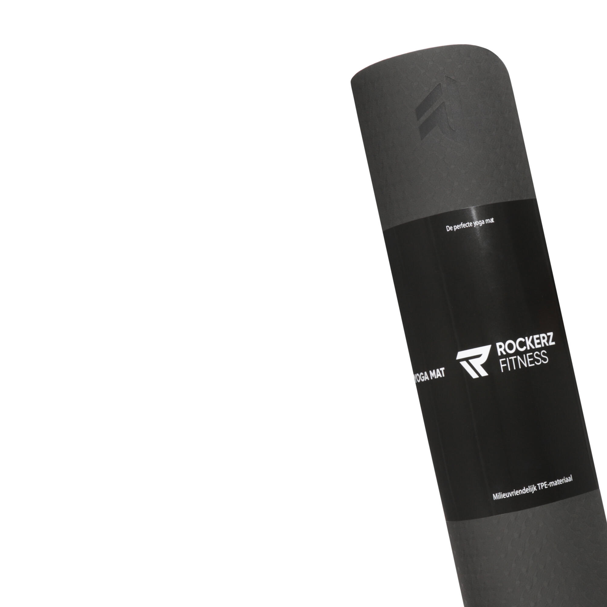 Tapis de yoga - Tapis de fitness antidérapant - Tapis de sport épais - Noir 2/8