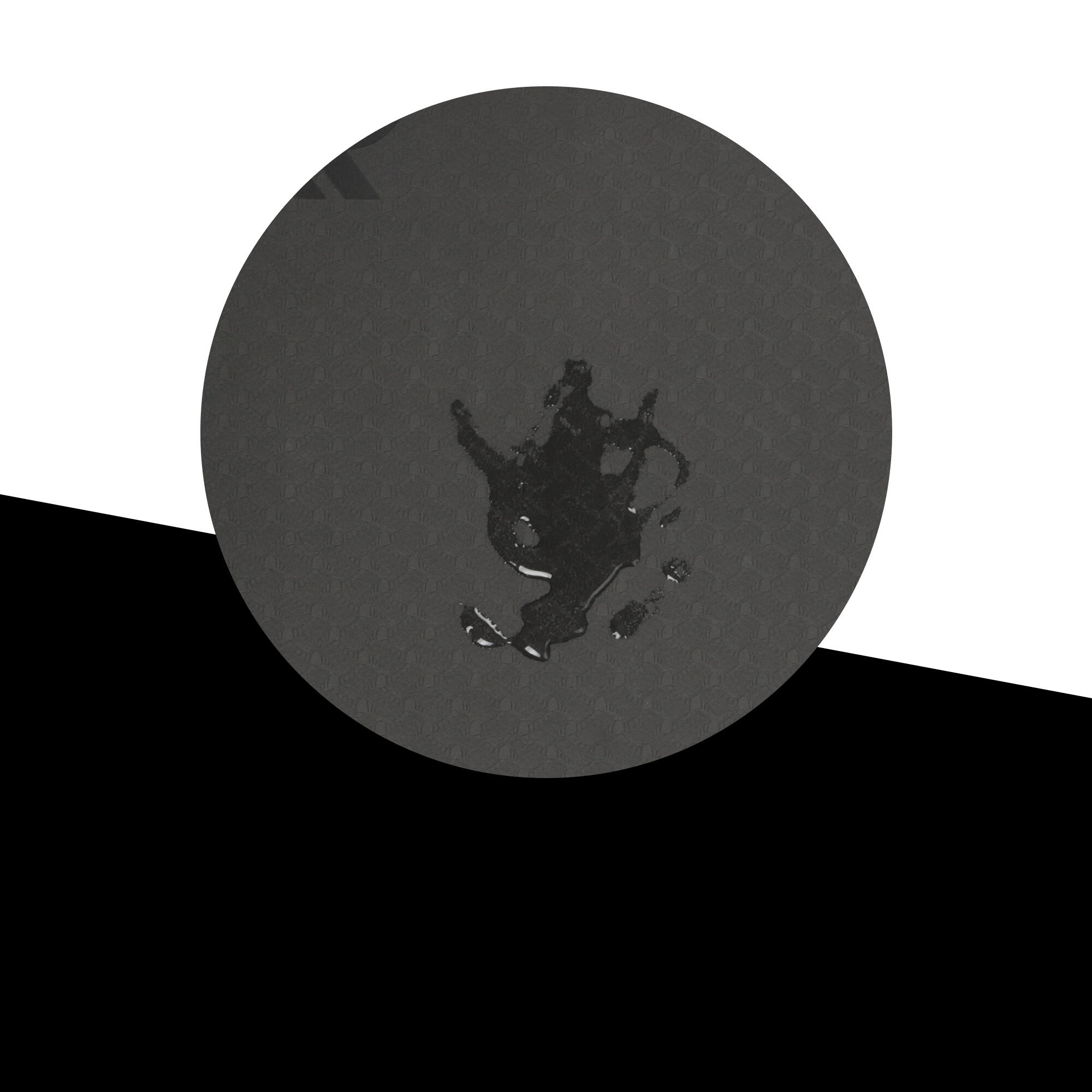 Tapis de yoga - Tapis de fitness antidérapant - Tapis de sport épais - Noir 7/8