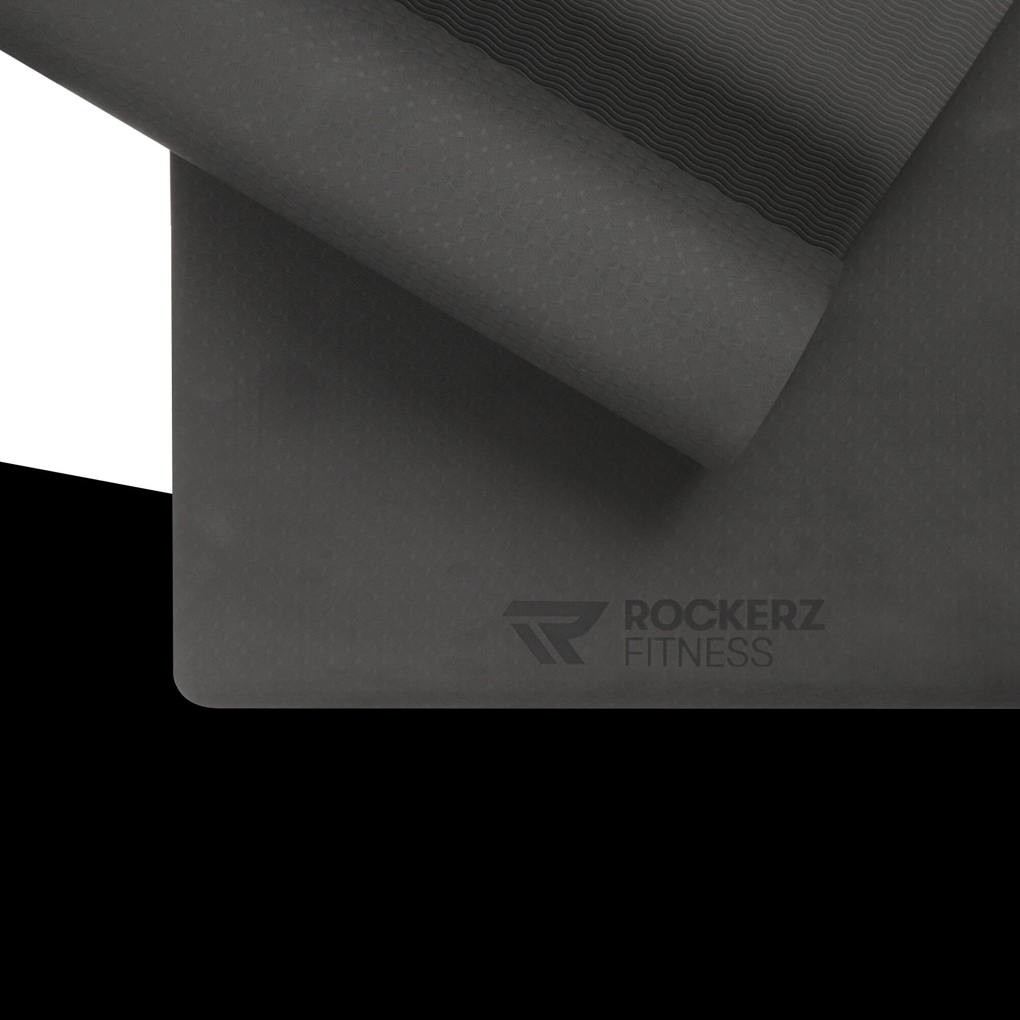 Tapis de yoga - Tapis de fitness antidérapant - Tapis de sport épais - Noir 3/8