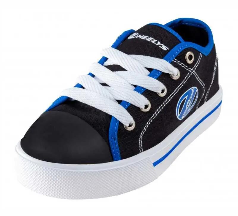 Heelys Classic X2 Noir/Bleu Chaussures à Roulettes 4/4