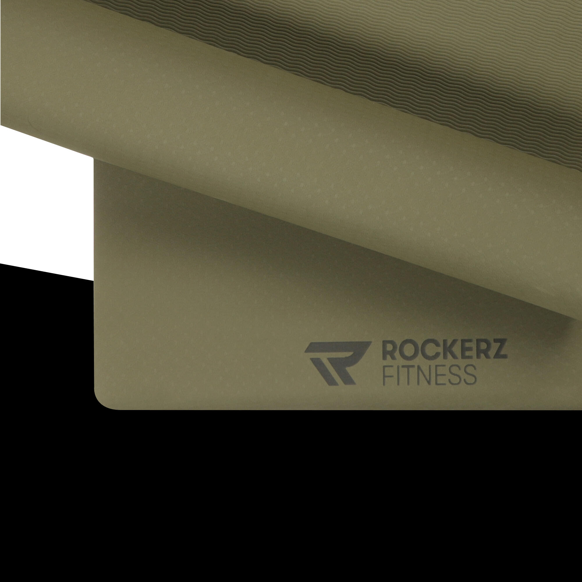 Yoga mat - Fitness mat - Sport mat - Anti slip - Eco TPE materiaal - Olijfgroen 3/7