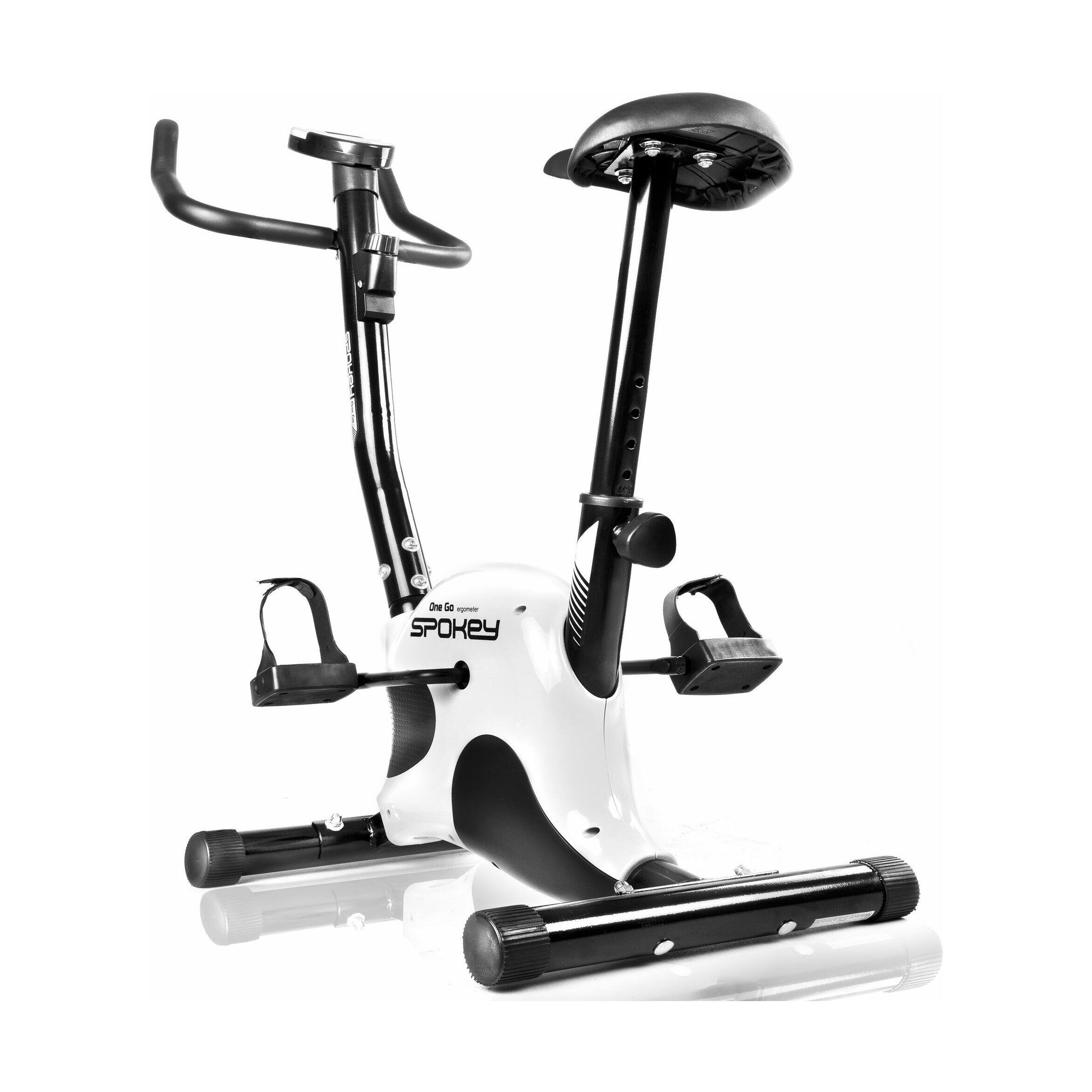 Vélo d'appartement Spokey Onego blanc 3/7
