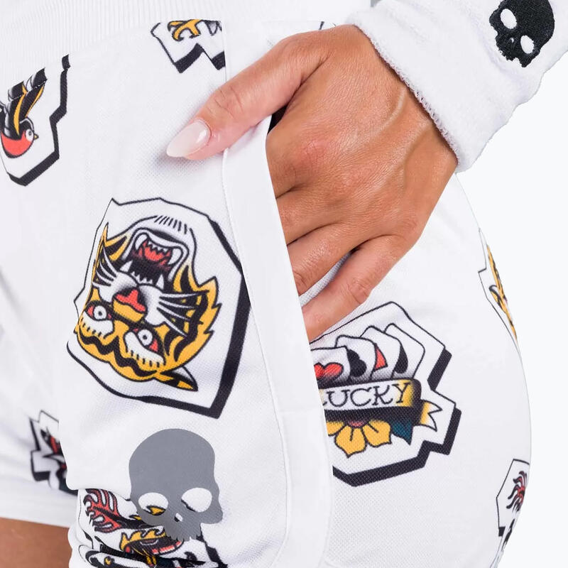 HYDROGEN Tattoo Tech tennisshort voor dames